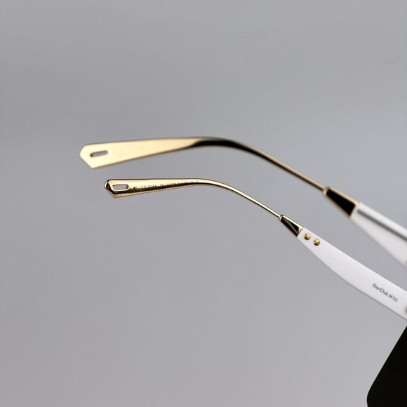 Dior DIORCLUB M1U 51A4 BRAND NEW Sunglasses White Mirror Unisex Oblique Mask - Picture 10 of 13